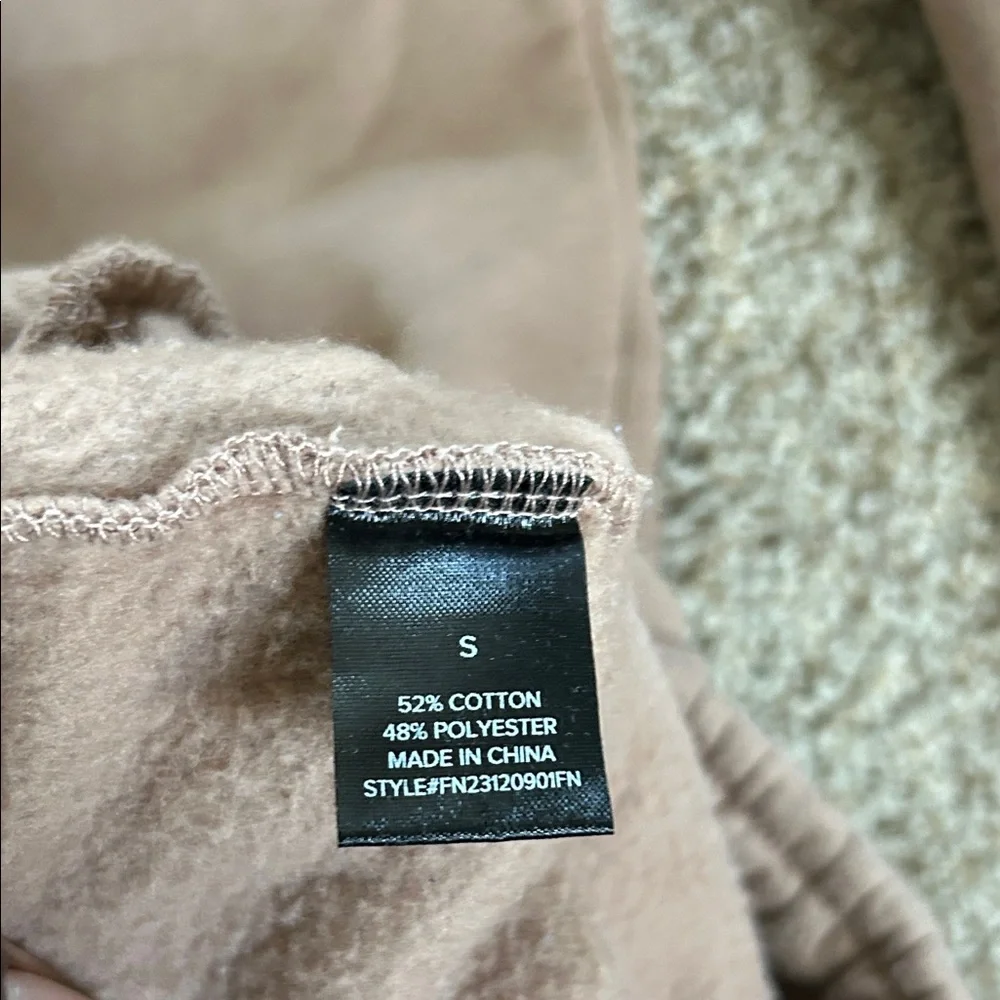 Fashion Nova Tan Hoodie - Picture 4 of 4